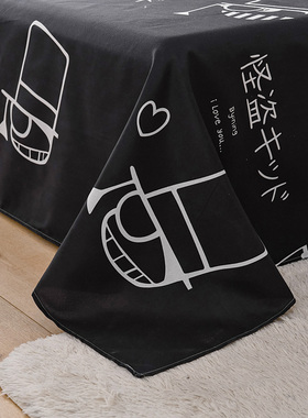 黑色怪盗基德男生被套单件150Xw200X230CM双人6*7被罩送床单和枕