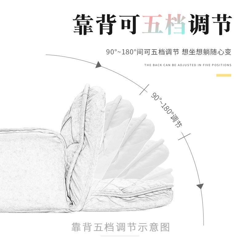懒人沙发折叠榻榻米小型床单人双人小P户型椅子卧室阳台