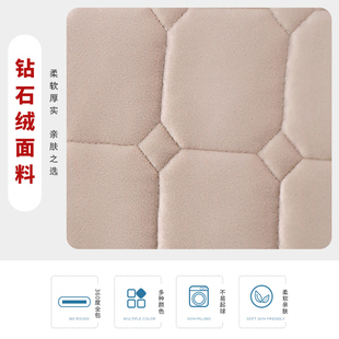 全包床头套罩床头靠背保护套软包木皮床头1.5m1.8\1T.9\2米防尘罩