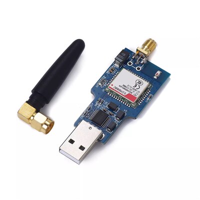 USB转GSM 串口GPRS SIM800C 模块 带蓝牙 电脑控制打电话短信收发