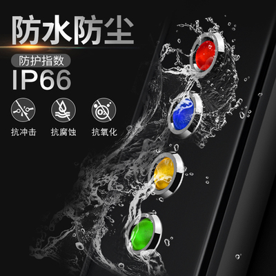 金属指示灯6mm8mm10mm12mmIP65信号灯3V5V12V220V