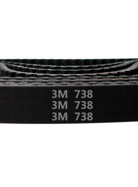 HTD 3M - 738 246齿 橡胶 同步带 圆弧齿 同步皮带 齿轮传动带