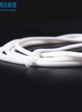 现货供应硅胶发泡条直径245678910mm防水防尘灯具发泡圆条