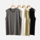 凉感男士 山东网店男装 家居圆领背心 可家居和外穿夏款 无袖 冰氧吧