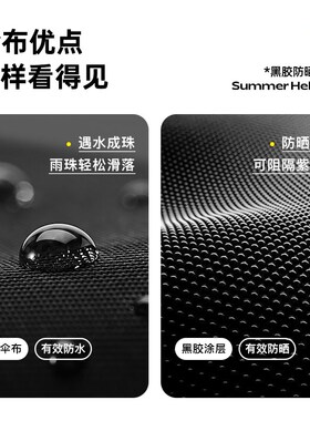 雨伞长柄男士大号自动加固暴雨结实抗风黑色商务定制直.杆伞男-e