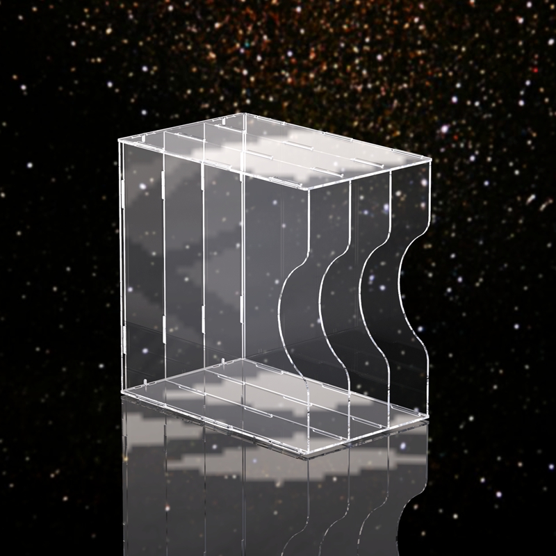 全透明 黑胶唱片架古典怀旧2纳架G黑胶碟片收纳箱架收藏2片盒