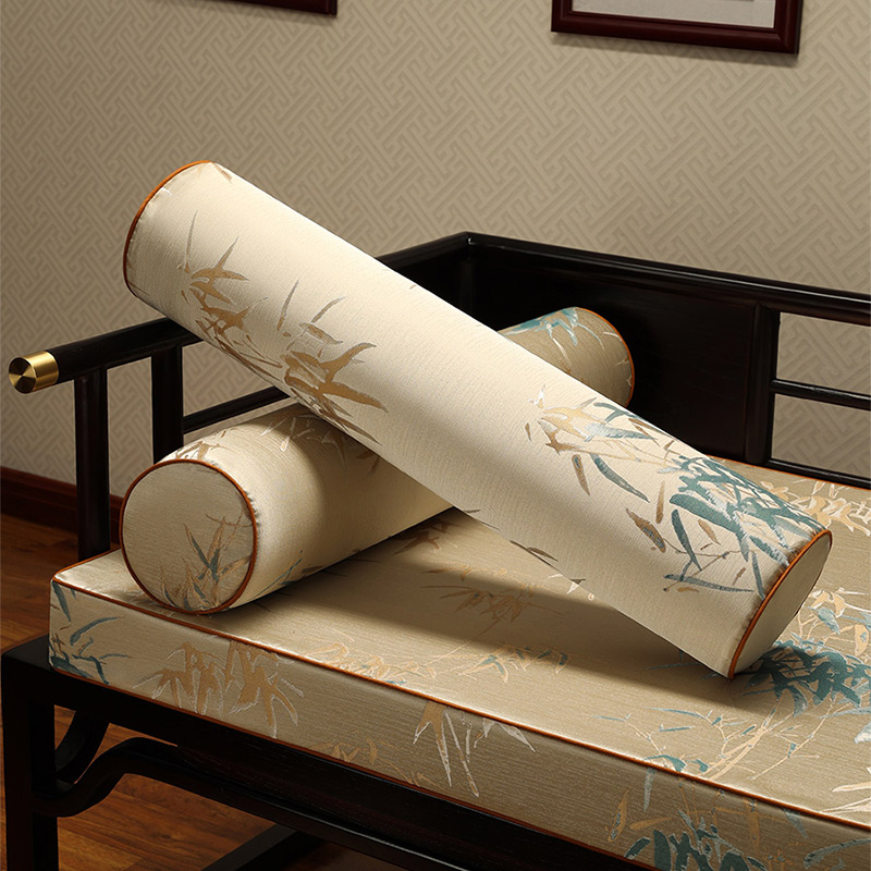 中式扶手a枕客厅沙发靠垫抱枕长条枕靠枕床头腰枕办公室护腰糖果