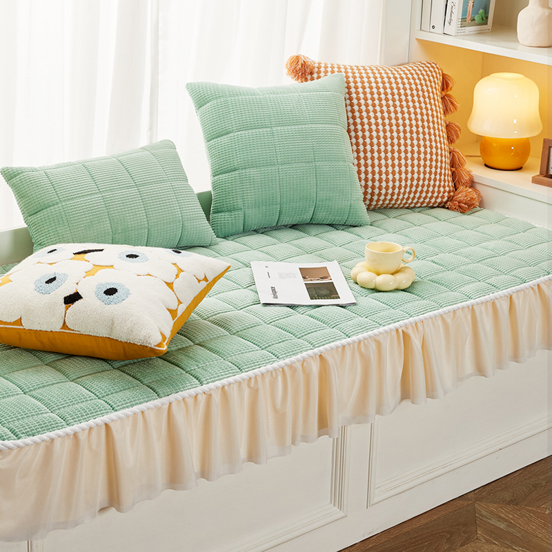 飘窗垫窗台垫垫子飘窗坐垫轻奢B高级感飘窗毯飘窗台改造卧室阳台