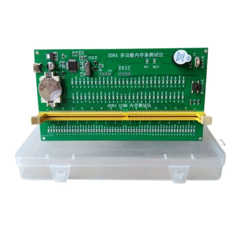 台式机DDR4内存SPD烧录器内存故障诊断卡电脑检测工具改日期频率