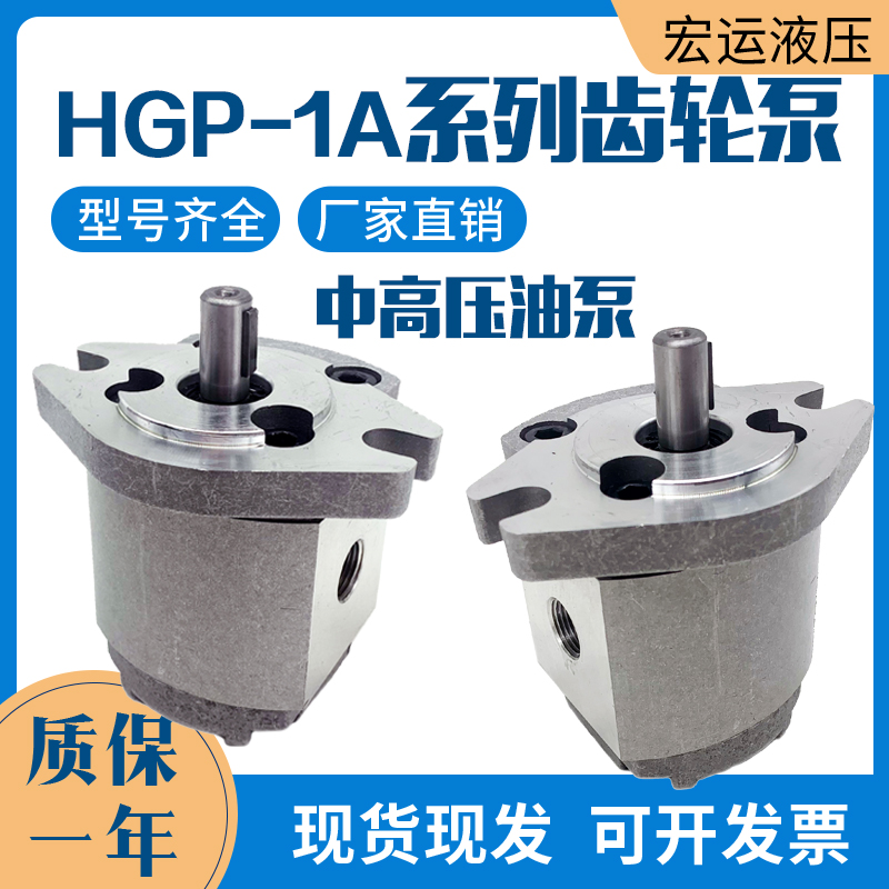 HGP-1A-F1R F2R F3R F4R F5R F6R F8R F4L 高压齿轮油泵液压泵 L