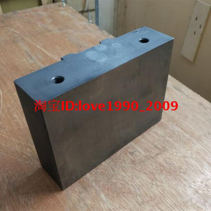 双开口虎钳配件 双开口虎钳盖板Q93100双夹紧平口钳盖4寸螺母丝杆