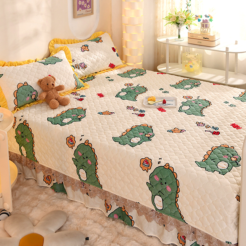 榻榻米床盖定制牛奶绒炕单t大尺寸长3米宽2米床单炕盖农村大炕炕