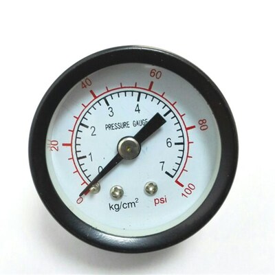 pressure gauge 0~7kg/cm 100psi 直径40.5mm -42mm 螺纹Zg1/8