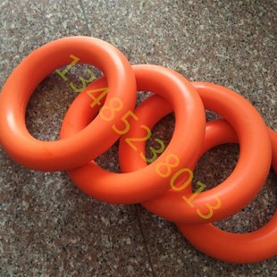 救生绳浮环 游艇手环 新型橡胶手环可浮救生绳浮环可漂浮船舶绳环