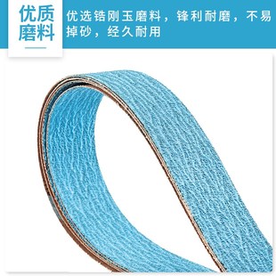 鹿牌PZ533进口锆刚玉砂带915*50金属不锈钢打磨抛光沙带915*100