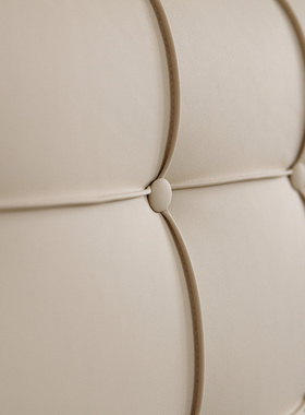 2023新d款简约现代床头软包靠背航天科技皮1米8无床头靠垫高级自