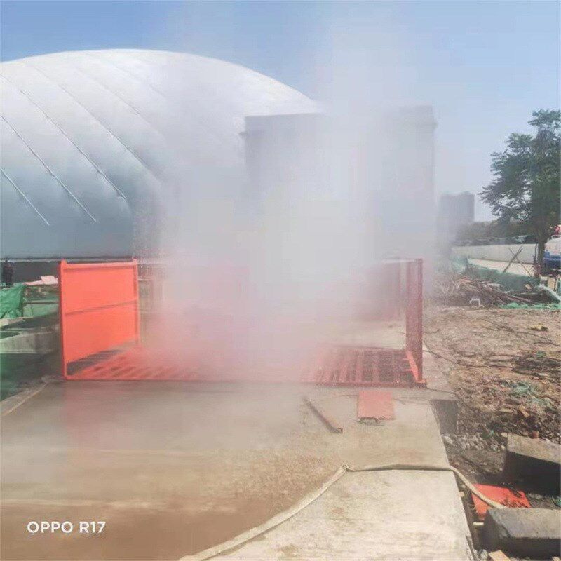 兖州厂家销售工地渣土车轮胎洗车台 煤矿全封闭洗轮机