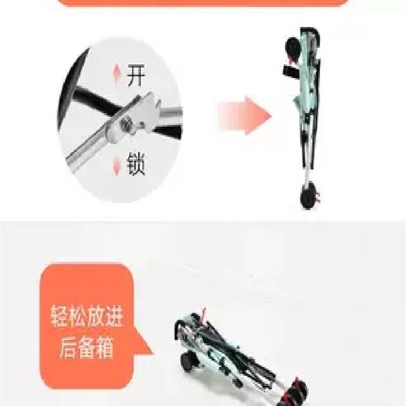婴儿车可以坐和躺下,轻型折叠便携式婴R儿车婴儿车的幼儿