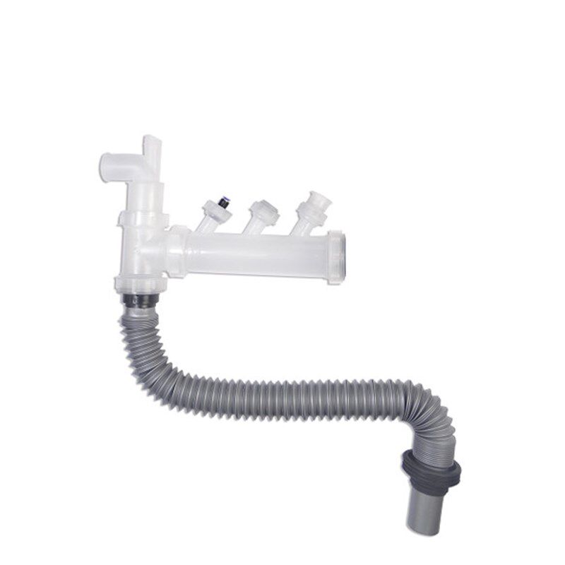 垃圾处理器下f水管厨余处理机下水管垃圾粉碎机单双槽下水管