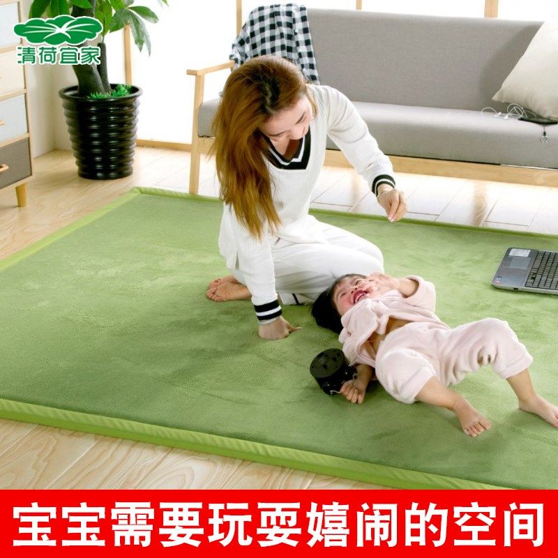 日式塌塌米垫子网红拍照地毯卧室小孩爬行垫加厚婴U儿地垫客厅家
