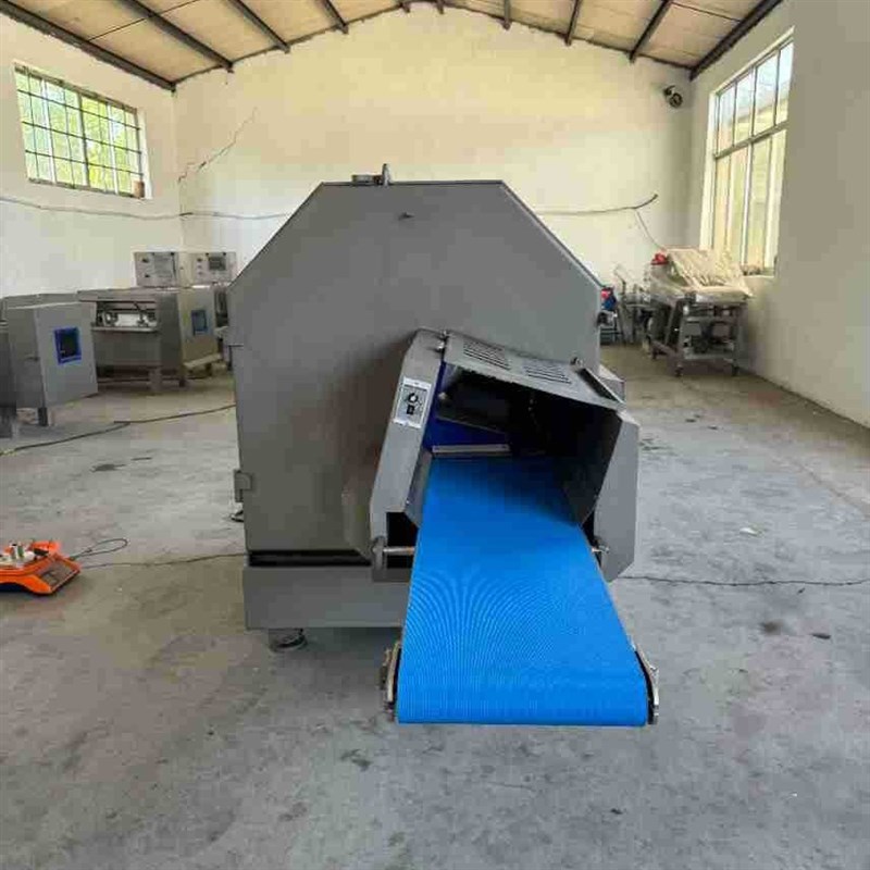 全自动冷冻肉砍排机商用肥牛羊排骨K切肉片机高速切割设备