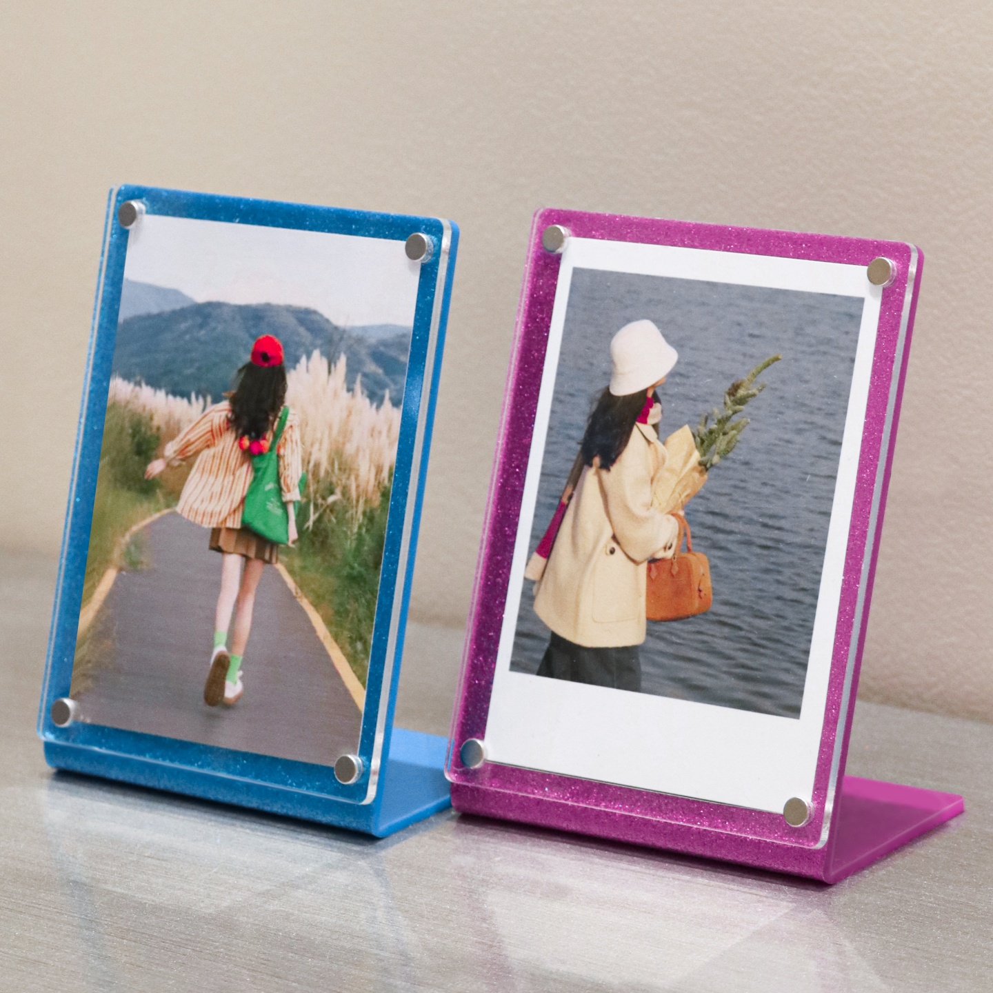 相框画框拍立得展示架照片框支架