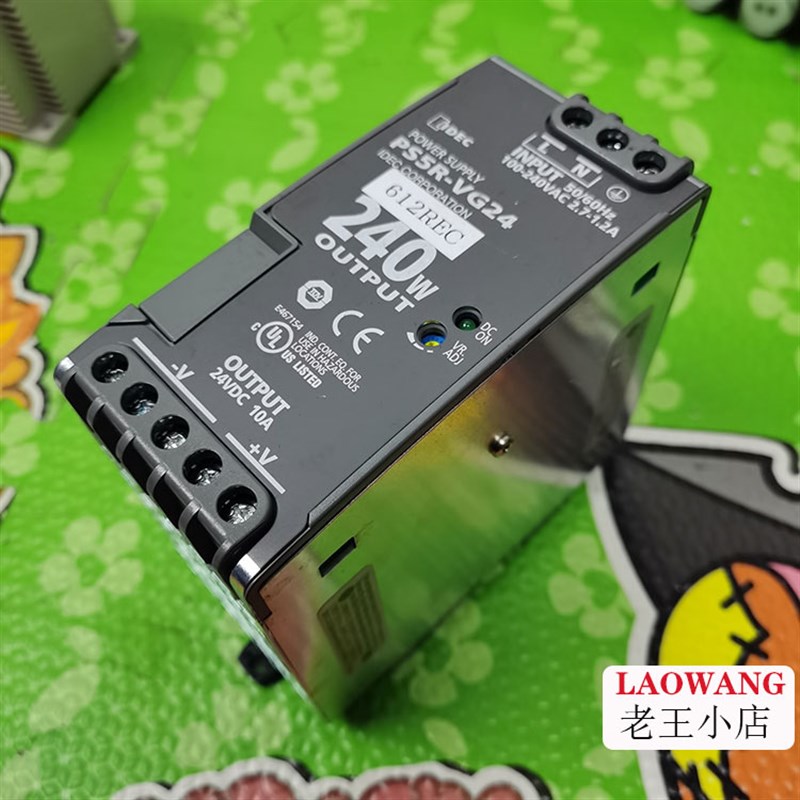 PS5R-VG24 成色新原装拆机IDEC和泉导轨式开关电源24V 10A 240W