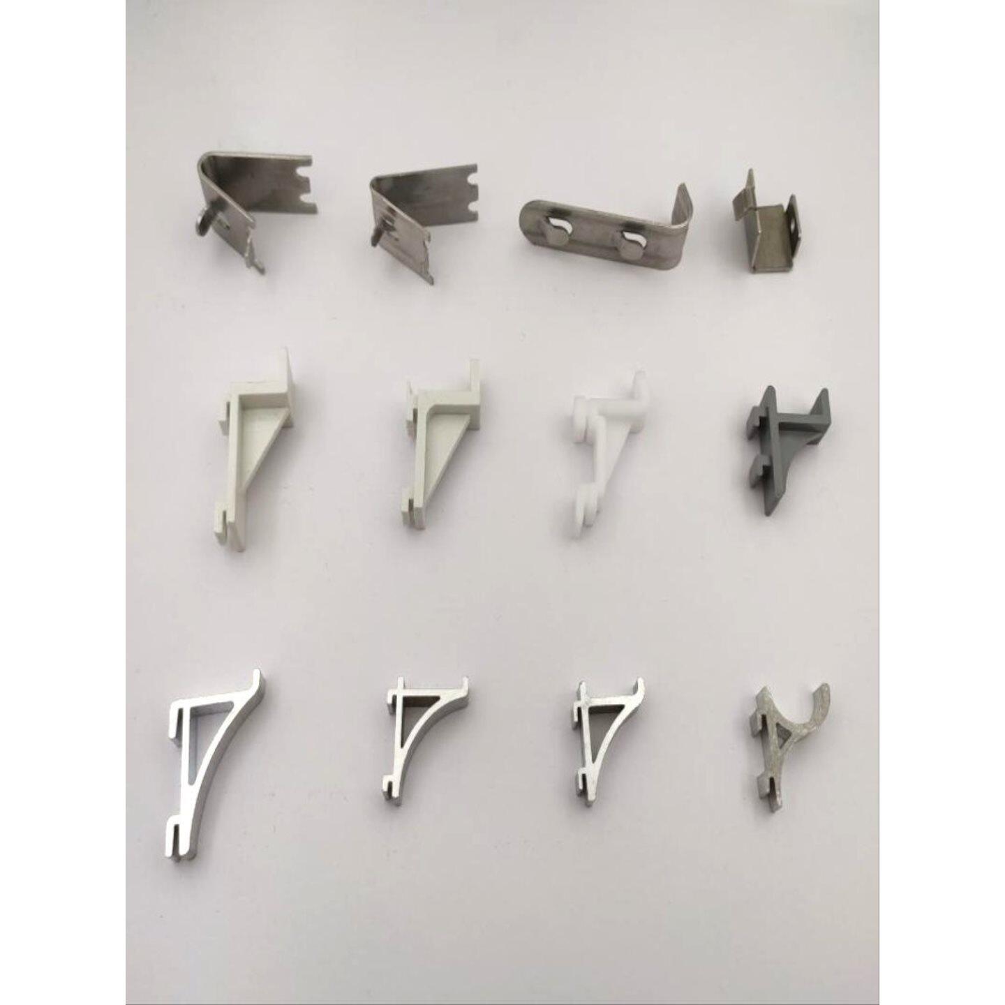 通用款隔层冰柜配件雪柜层板卡扣子固定不锈钢挂钩件冰箱挂件架子