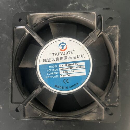 T11025HA2BL轴流风机罩机电11025 220V散热风扇滚珠110*110*25mm