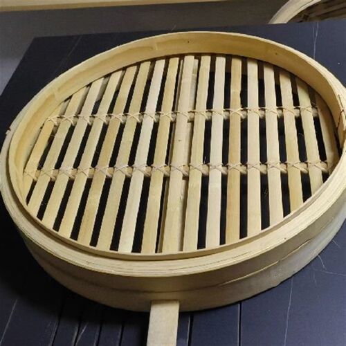 毛竹蒸笼竹蒸柜商用蒸笼50 x52 54 56 58 60cm单手柄