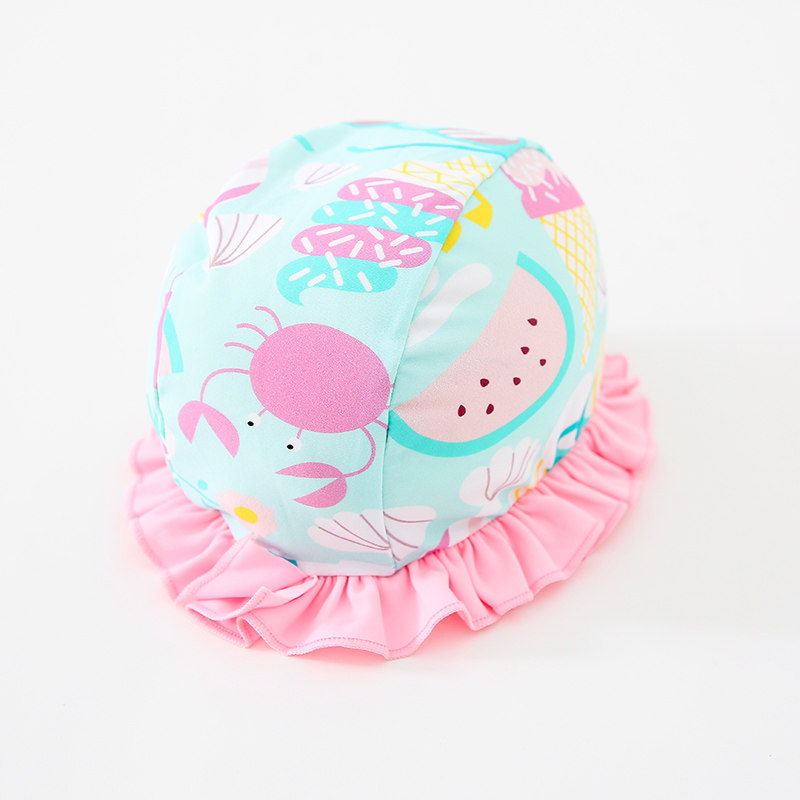 儿童泳衣女宝宝可爱小公主游v泳衣2021新款小女孩分体沙滩海边泳