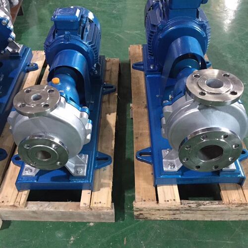 GLF50K-广东冠申不锈钢泵耐腐蚀离心泵托架式酸碱化工水处理循环