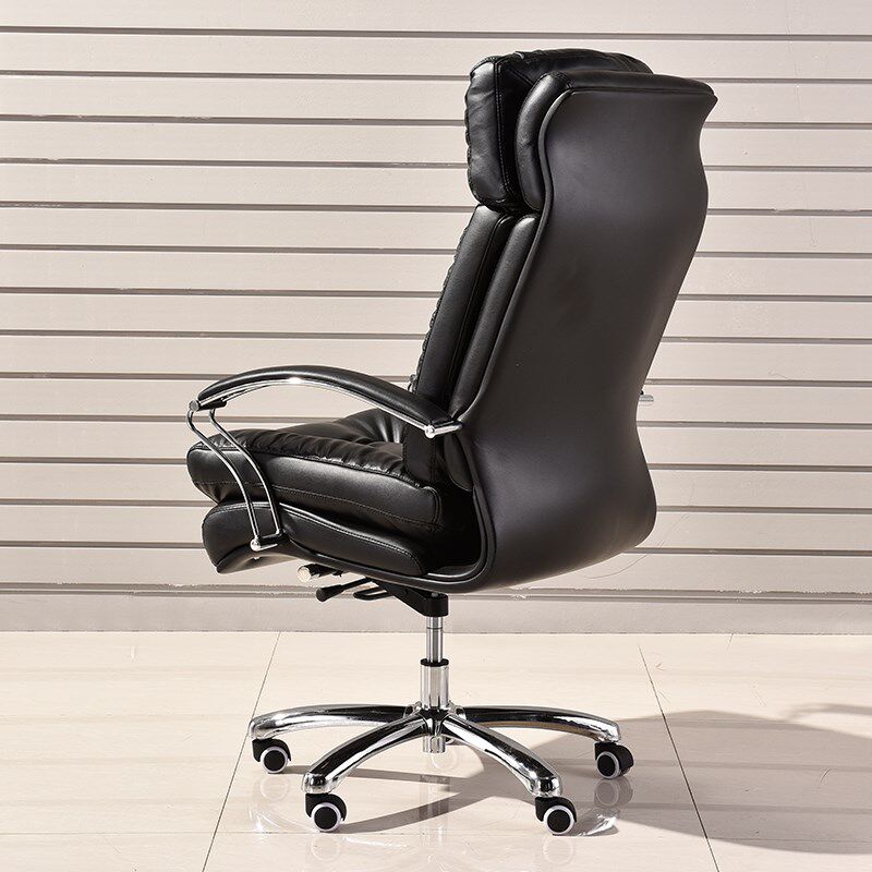 电脑椅家用舒适可躺按摩老板椅主播座椅懒人可升降带搁脚办公转椅