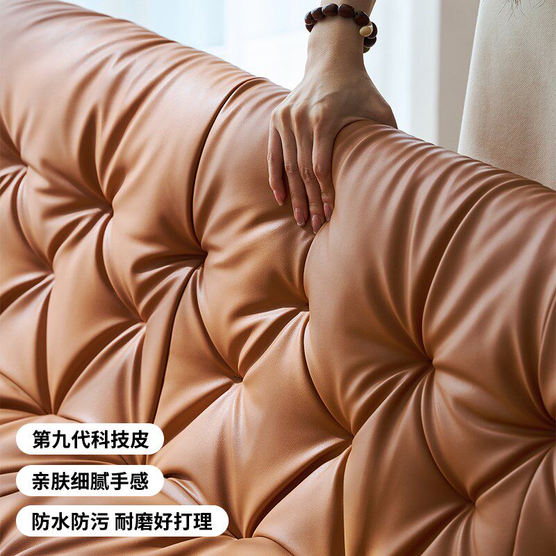 长椅长条凳沙发椅子餐桌椅靠背软包咖啡厅桌椅山丘樱桃木席作家具