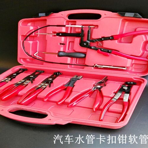 管束钳汽车水管钳卡钳直型喉式卡箍钳卡扣钳汽修卡簧钳管束钳