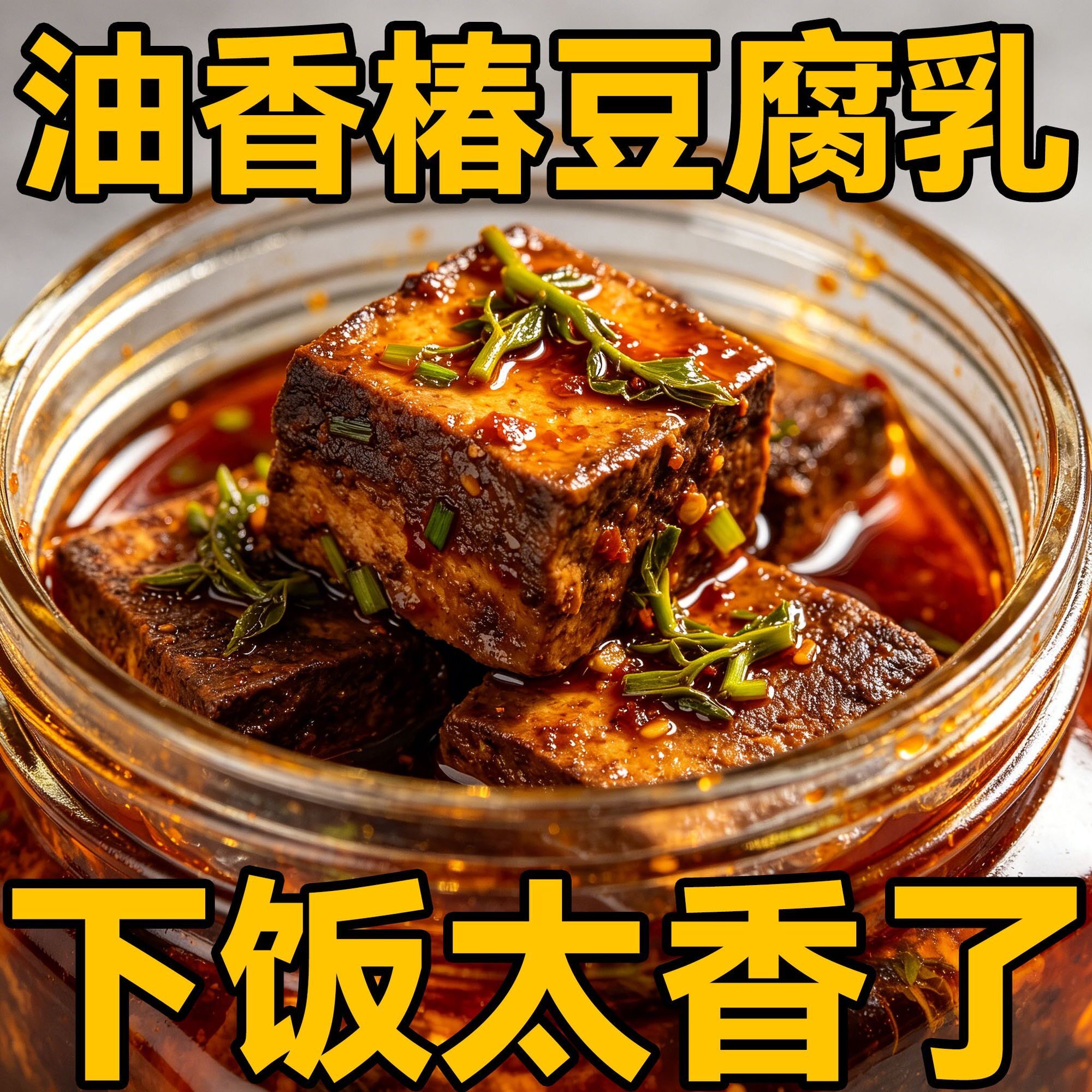 农家油香椿豆腐乳手工香麻辣豆腐乳开胃下饭配粥拌面佐餐特产小菜
