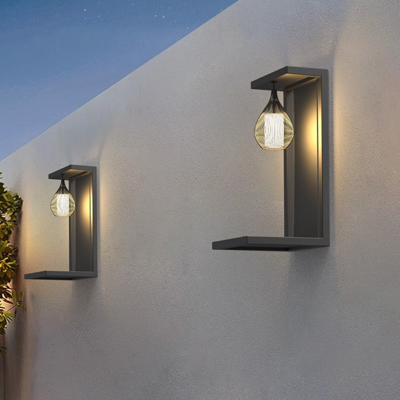 户外壁灯别墅外墙灯防水庭院壁C灯花园装饰简约灯大门两侧壁灯