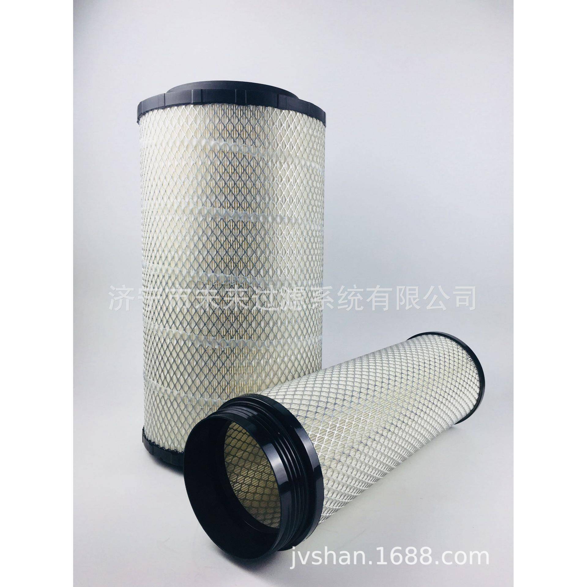 重汽豪沃新T5空气格汕德卡空气滤芯752W08400-6001K2647PU