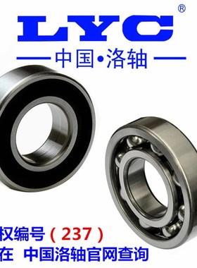 洛阳LYC轴承6316 6317 6318 6319 6320 6321 6322 6324E RZ Z