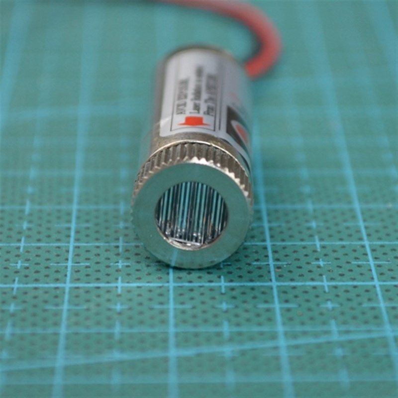 激光头 5MW 一字线激光模组 直线可调焦距 工业激光模组激光管 线