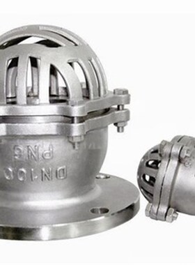 304不锈钢底阀 不锈钢法兰底阀 6公斤压力 DN50 DN80 DN00