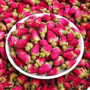 云南玫瑰花茶无硫熏无香精重瓣红玫瑰花