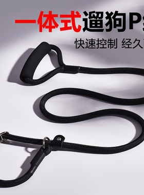 狗牵引绳P链可伸缩遛狗训练小型中大型犬狗绳子狗链子宠物用品