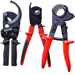 035 042 032缆线剪线钳 强力电缆线剪刀RLY 日本罗宾汉棘轮电缆剪