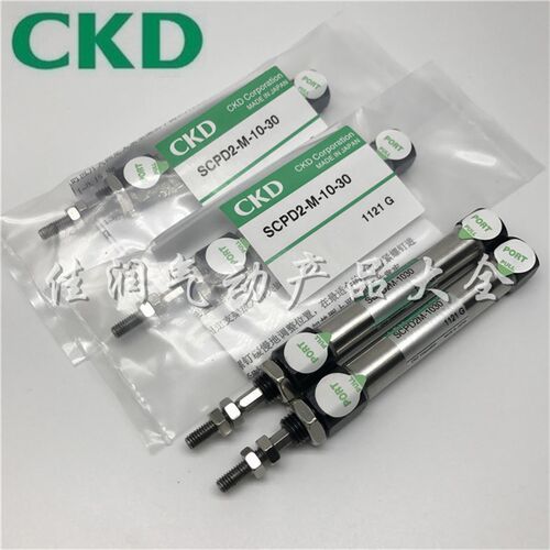 CKD笔型防回转缸SCPD/SCPD2-M/ML-16-10-20-30-40-50-75-100-200