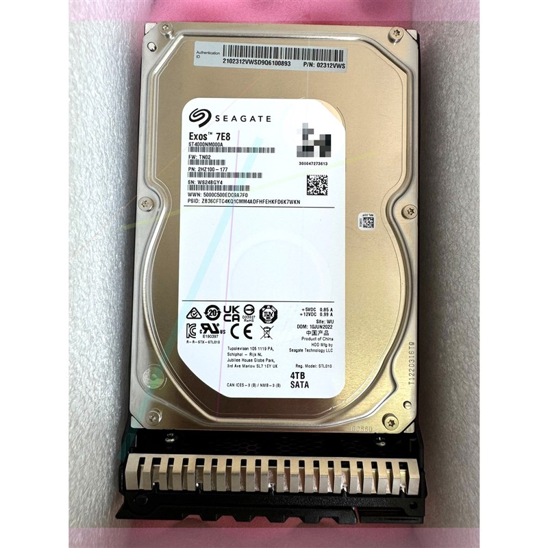全新希捷 ST4000NM000A 华为 02312VWS