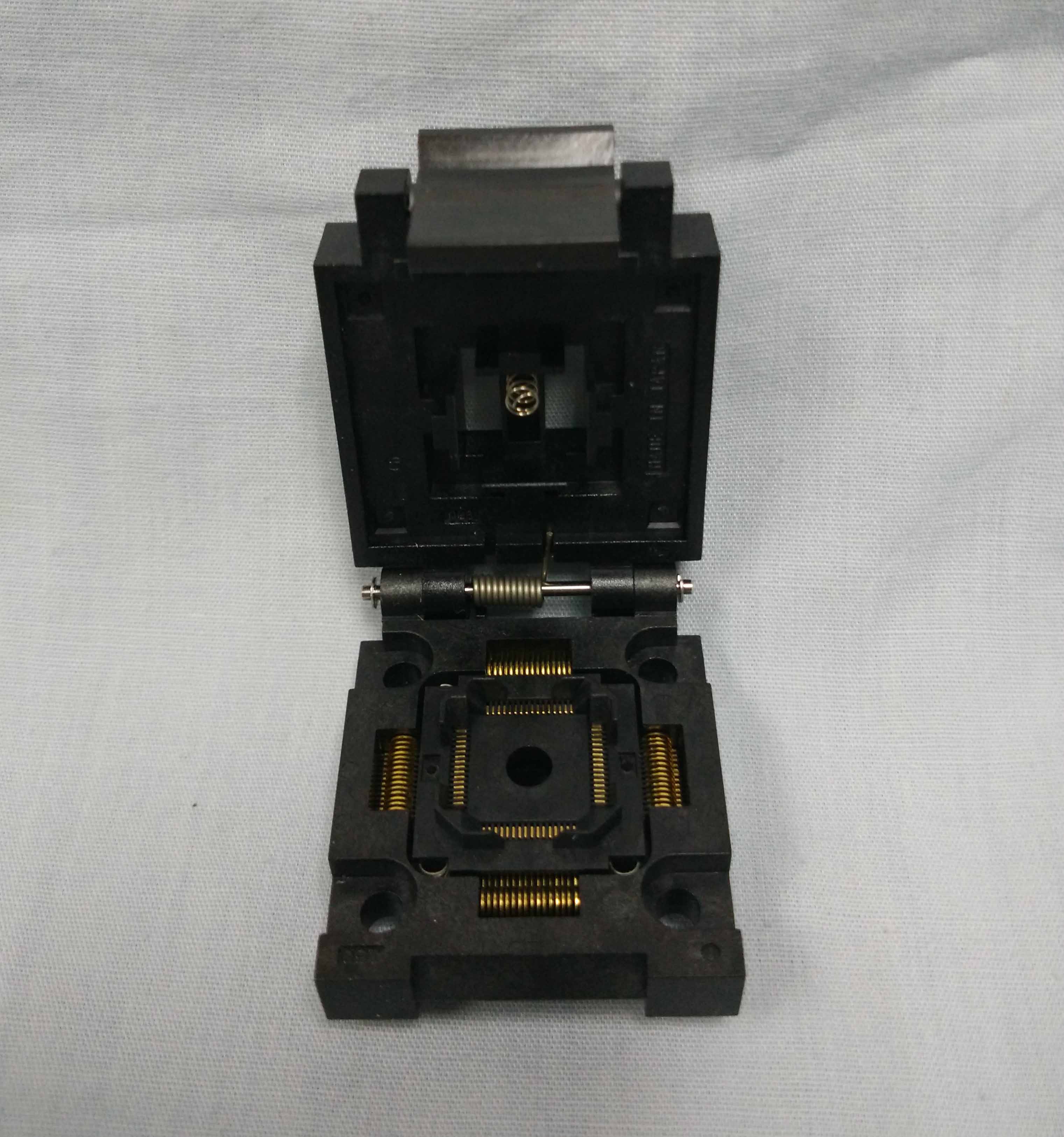 集成块IC64P烧录/编程/读出测量座FPQ-64-0.5-06IC烧录座IC测试座