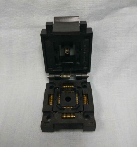 集成块IC64P烧录/编程/读出测量座FPQ-64-0.5-06IC烧录座IC测试座