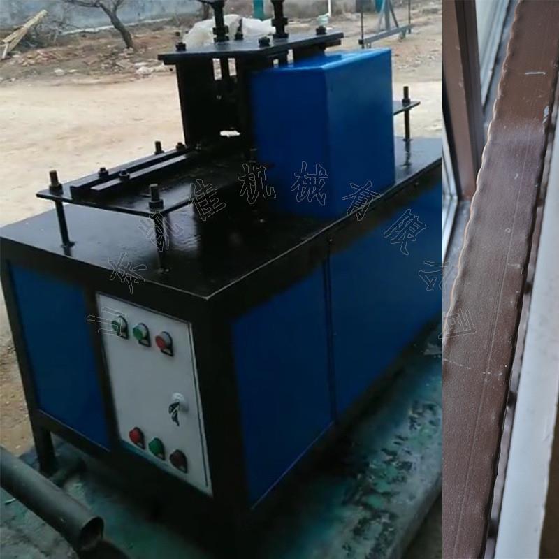 压花装饰管加工机 电动方管压花机 铁艺楼梯护栏制作设备