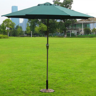 盈佰客大号户外遮阳伞太阳伞庭院伞沙滩伞K摆摊伞手摇中柱伞广告